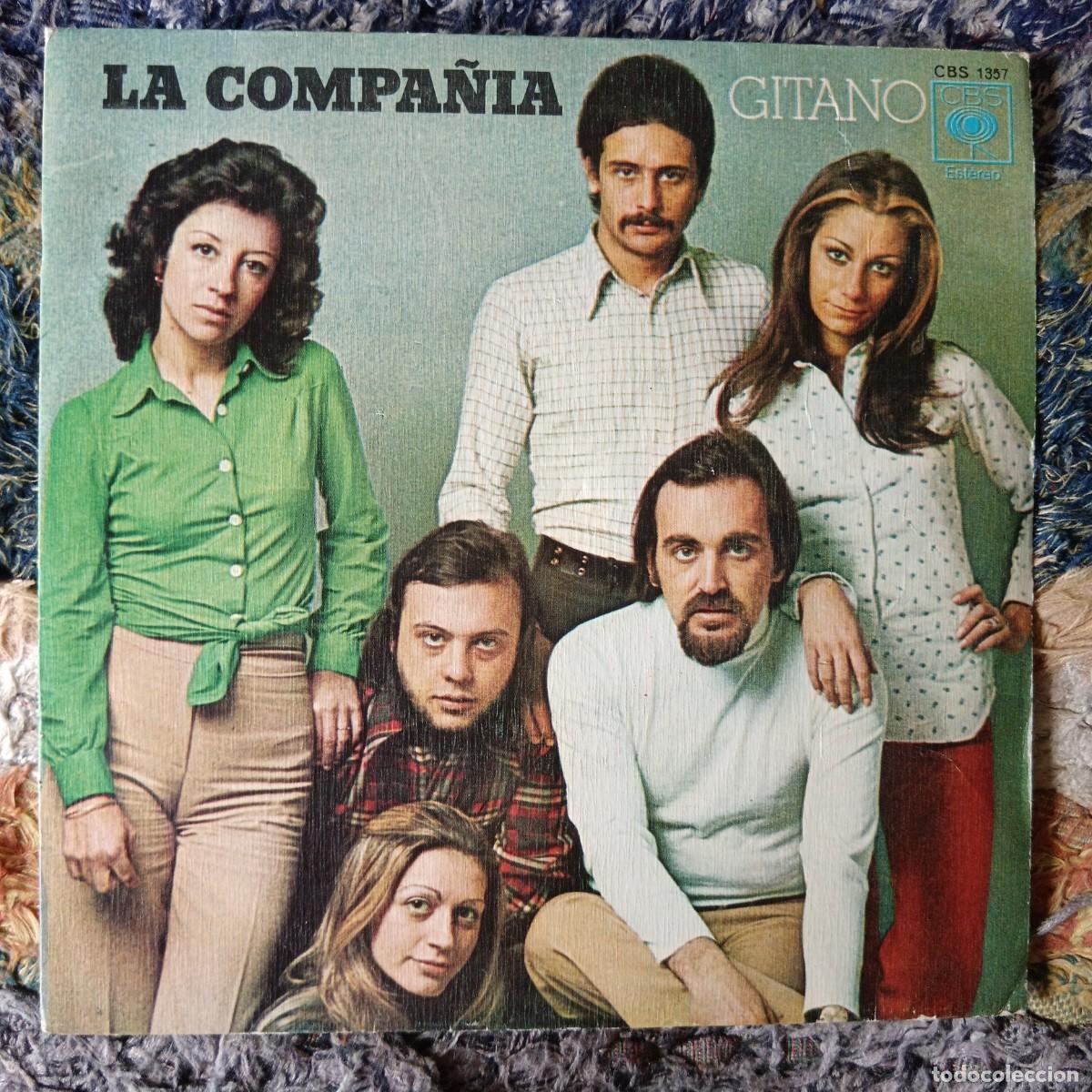 Discos de vinilo: La Compa&ntilde;&iacute;a. Gitano / Do&ntilde;a Asunci&oacute;n. Single