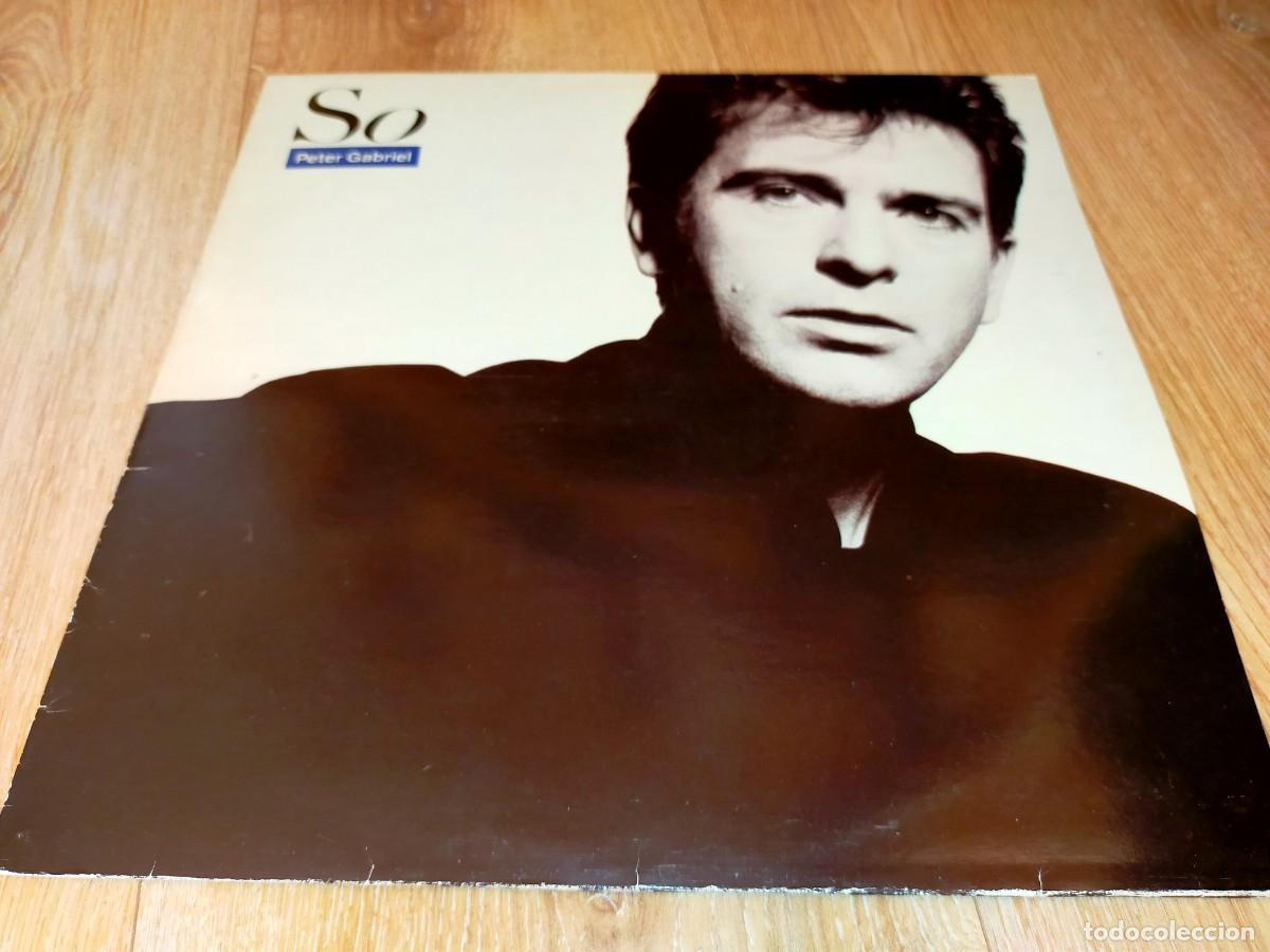 Discos de vinilo: PETER GABRIEL-SO-CONTIENE ENCARTE-ORIGINAL ESPA&Ntilde;OL 1986