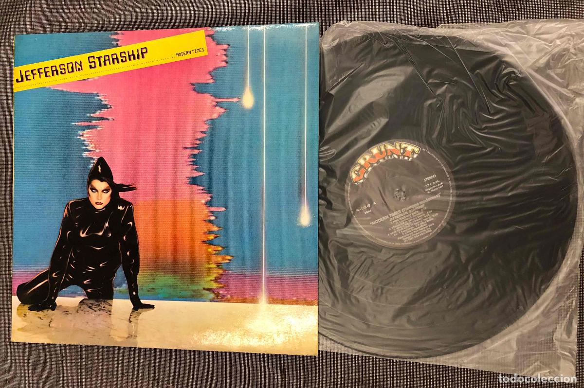 Discos de vinilo: LP JEFFERSON STARSHIP MODERN TIMES. RCA 1981