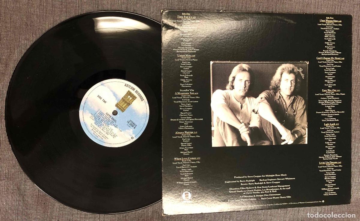 Discos de vinilo: LP CATE BROS. ASYLUM 1975 - Foto 2