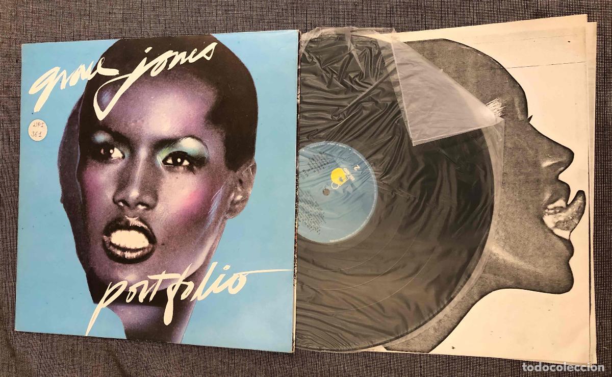 Discos de vinilo: LP GRACE JONES PORTFOLIO. ISLAND ARIOLA 1977