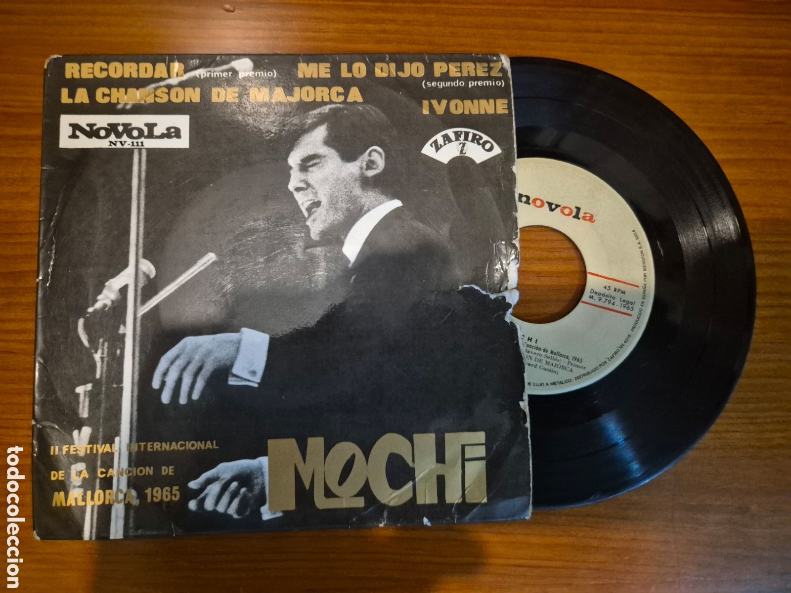 Discos de vinilo: MOCHI RECORDAR FESTIVAL CANCION MALLORCA 1965