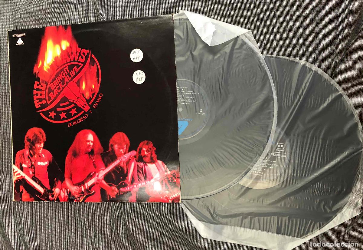 Discos de vinilo: 2 LP THE OUTLAWS BRING IT BACK ALIVE DE REGRESO Y EN VIVO. ARISTA 1978