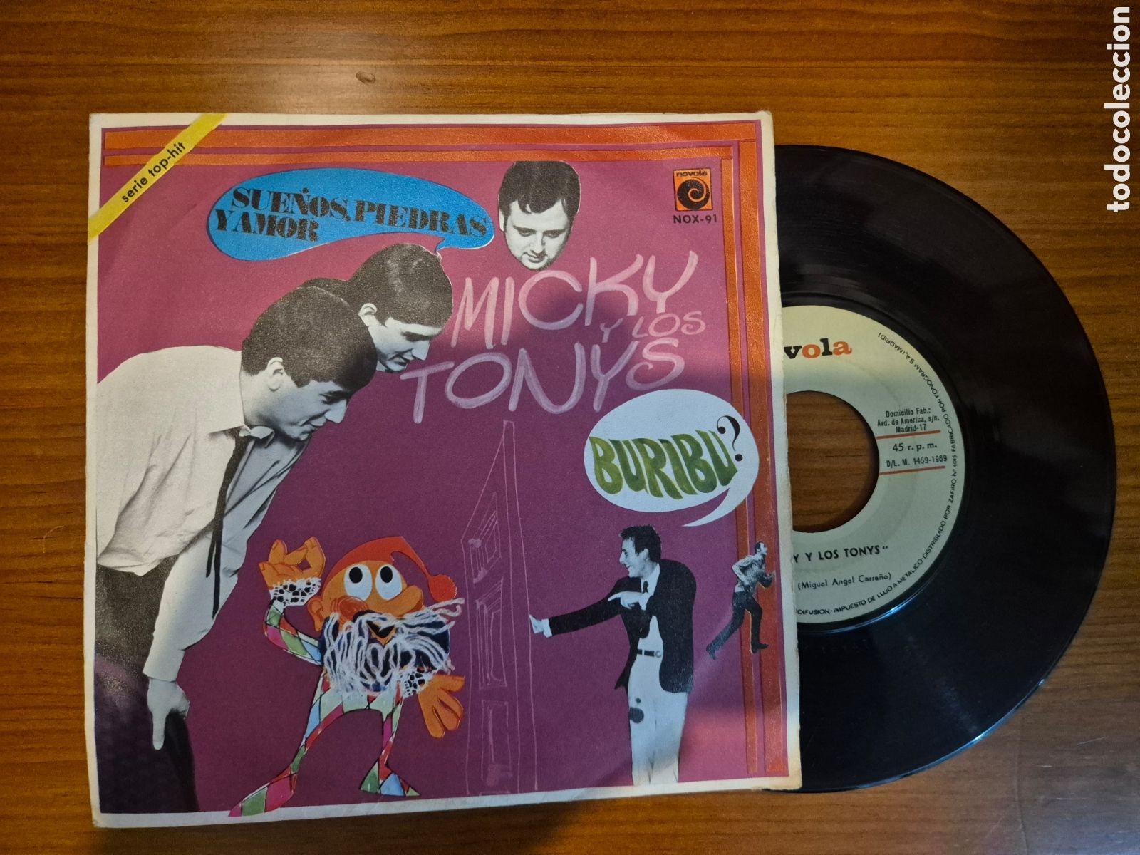 Discos de vinilo: MICKY Y LOS TONYS BURIBU