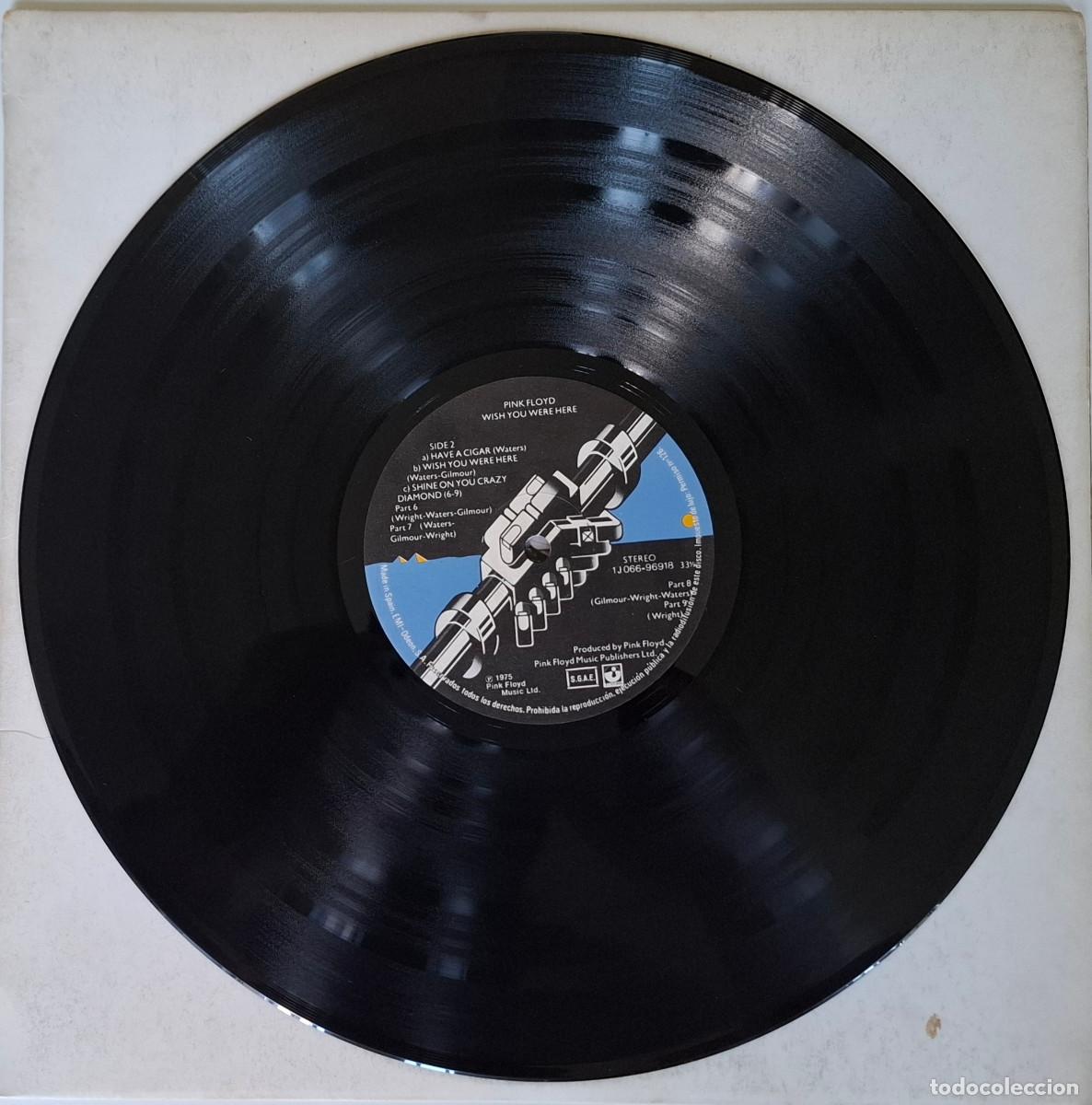 Discos de vinilo: Pink Floyd &ndash; Wish You Were Here - Foto 5