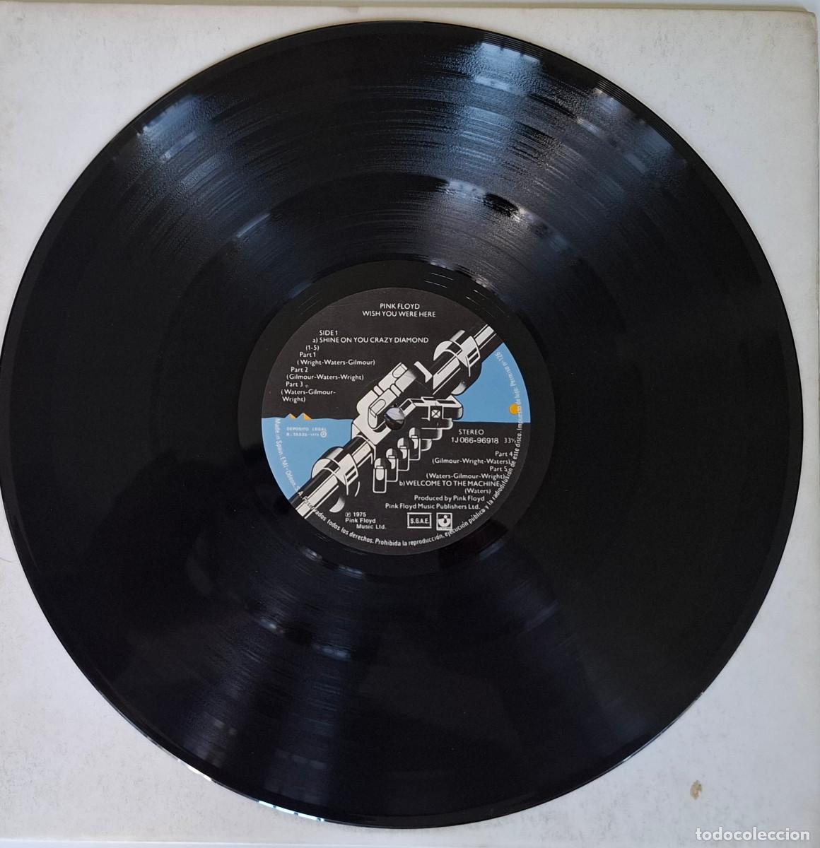 Discos de vinilo: Pink Floyd &ndash; Wish You Were Here - Foto 6