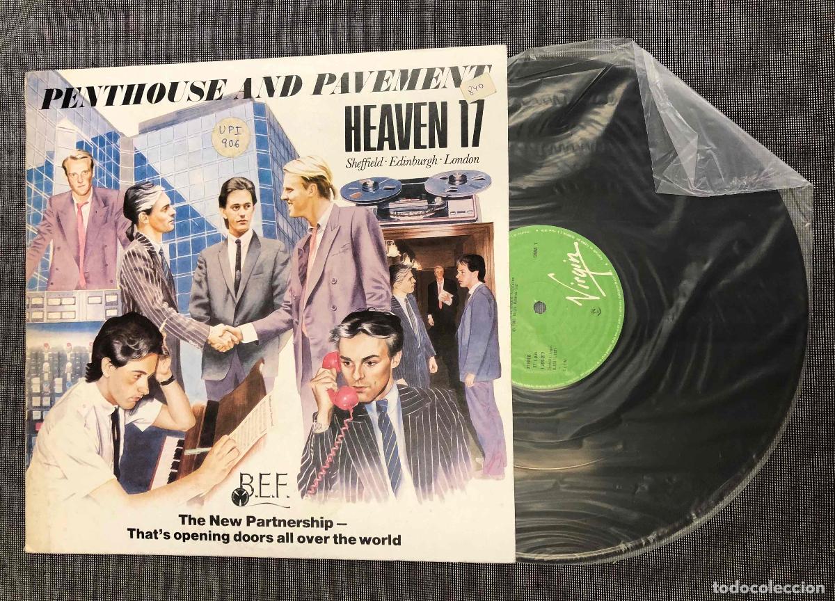 Discos de vinilo: LP PENTHOUSE AND PAVEMENT HEAVEN 17. VIRGIN 1981