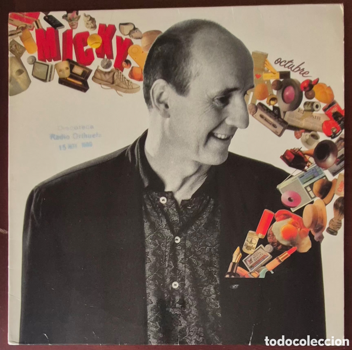 Discos de vinilo: LP - MICKY - OCTUBRE - 1989 ESPA&Ntilde;A