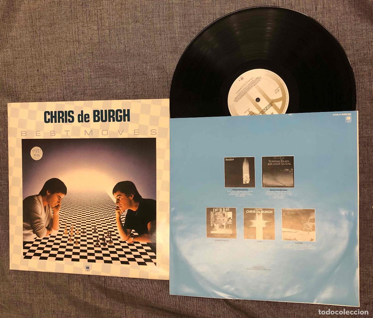 Discos de vinilo: LP CHRIS DE BURGH BEST MOVES. A&M RECORDS 1981