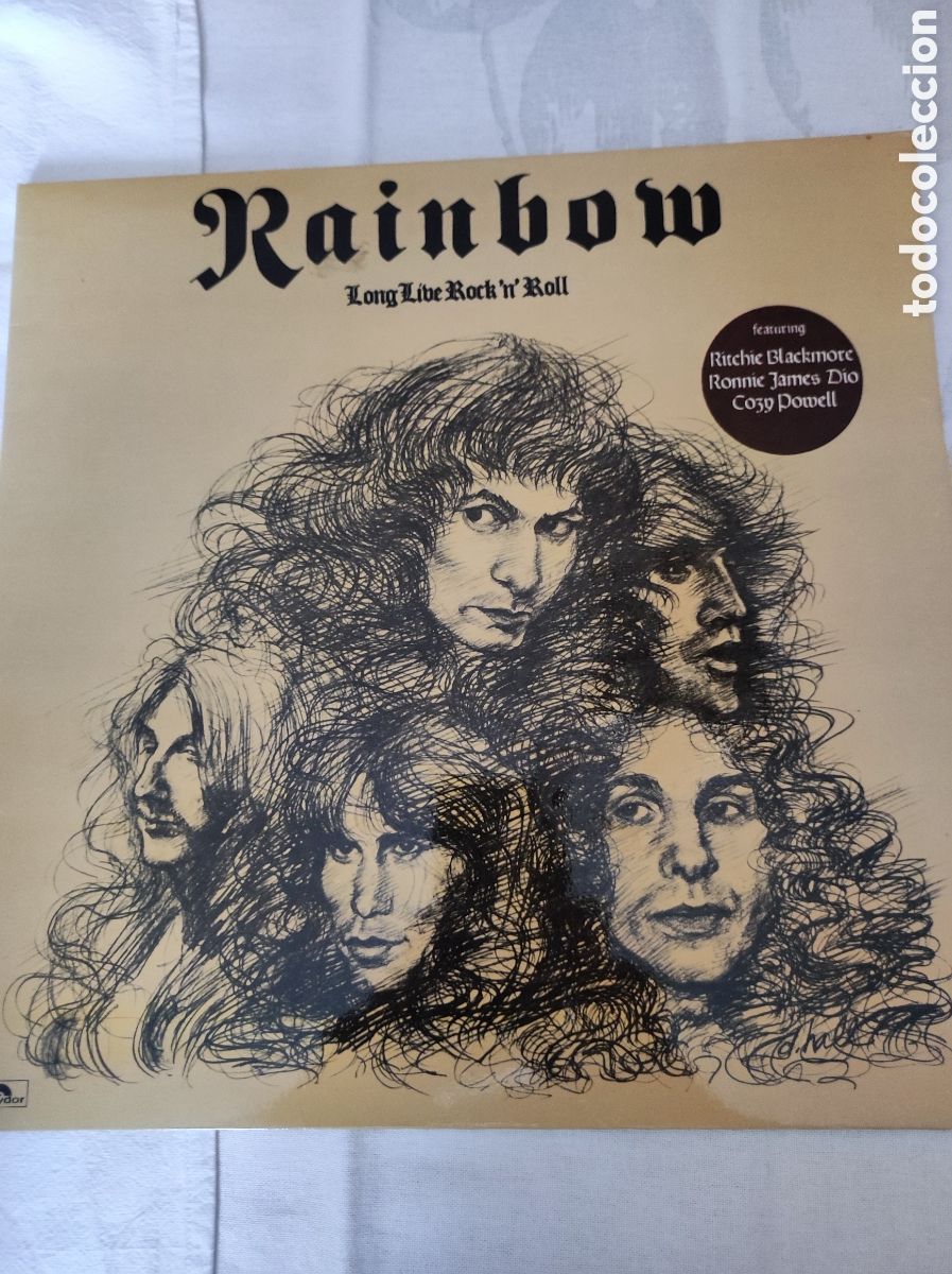Discos de vinilo: RAINBOW - LONG LIVE ROCK'N'ROLL