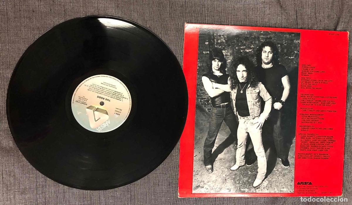 Discos de vinilo: LP THE RODS. ARISTA 1981 - Foto 2