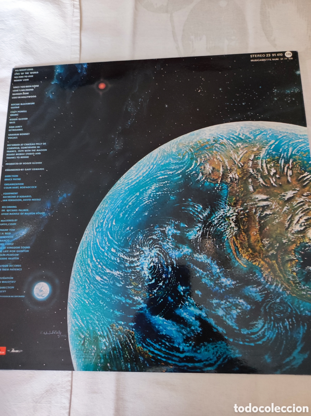Discos de vinilo: RAINBOW - DOWN TO EARTH - Foto 2