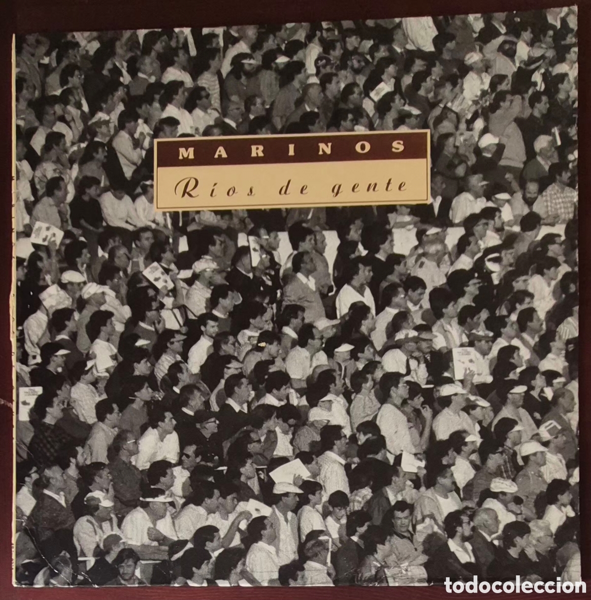 Discos de vinilo: LP - MARINOS - RIOS DE GENTE - 1989 ESPA&Ntilde;A