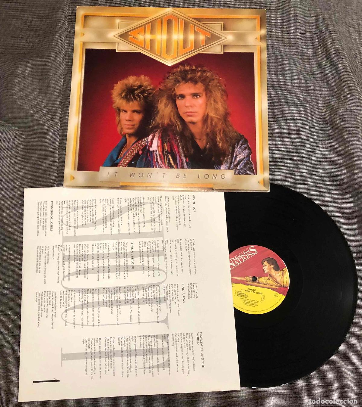 Discos de vinilo: LP SHOUT IT WON'T BE LONG. FRONTLINE 1988