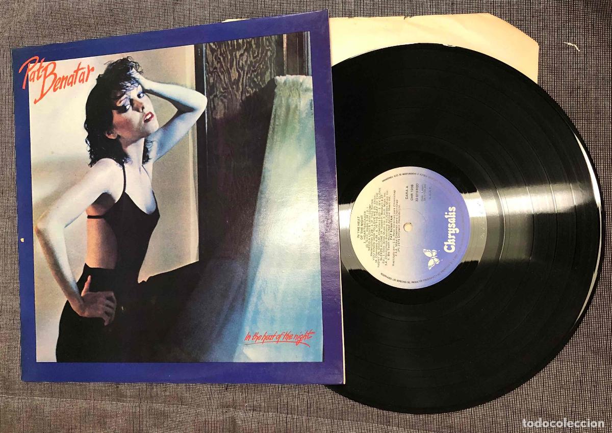 Discos de vinilo: LP PAT BENATAR IN THE HEAT OF THE NIGHT. CHRYSALIS 1984