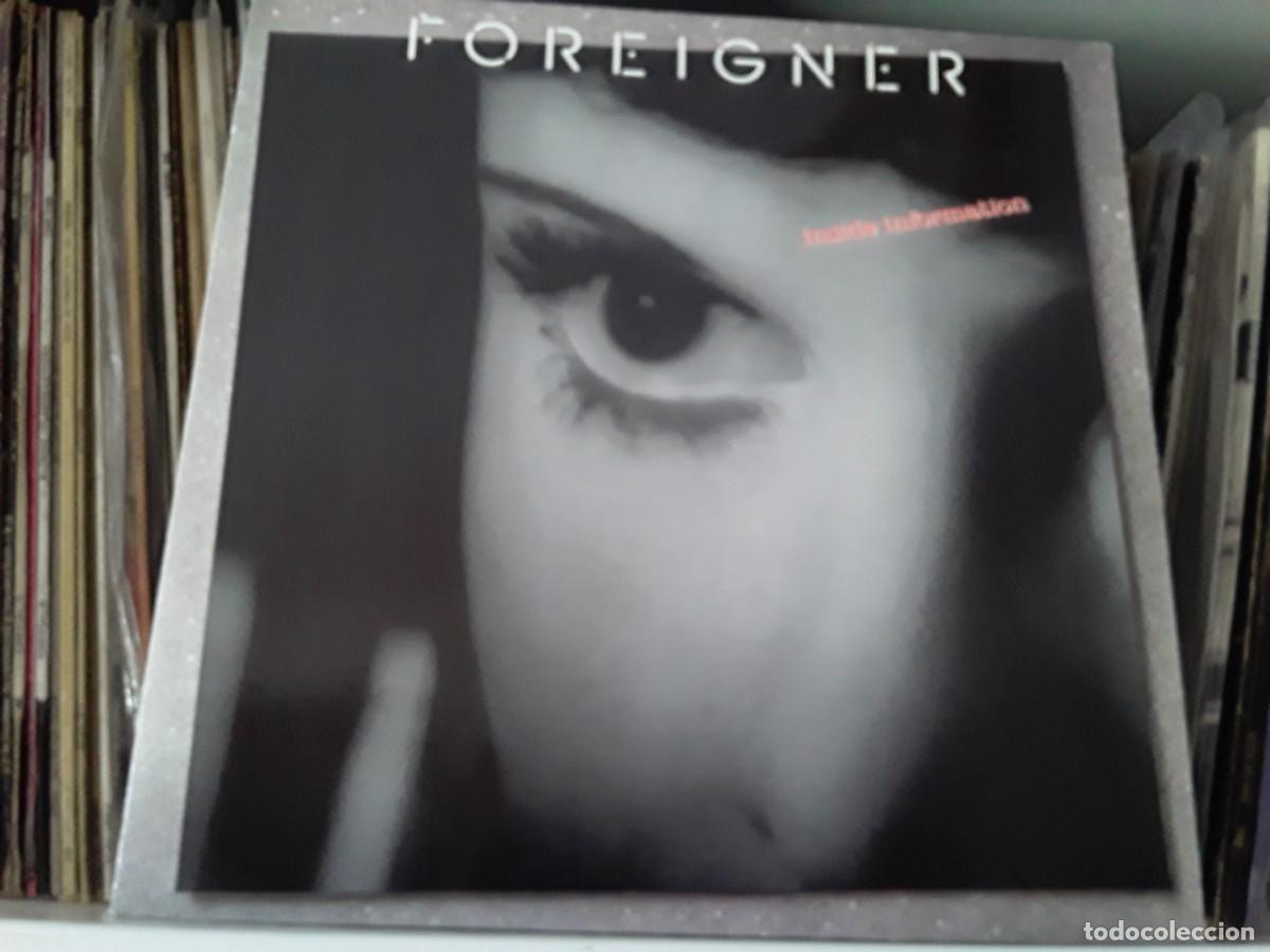 Discos de vinilo: Foreigner - Inside Information (LP, Album, Gat) edic. uk europa 1987