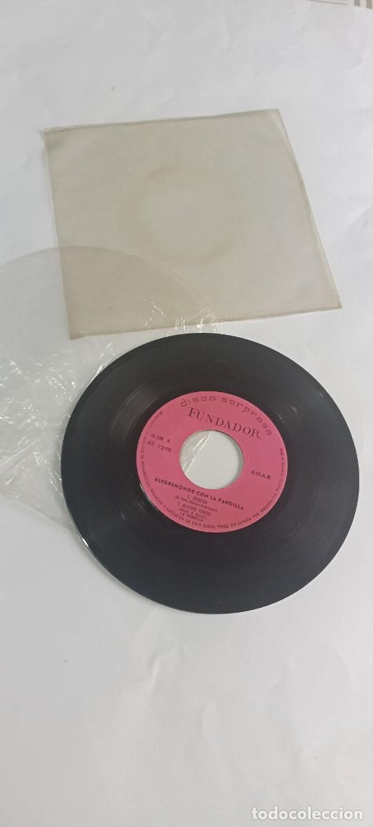 Discos de vinilo: Disco flexi 7'' EP Alegr&eacute;monos con La Pandilla Disco Sorpresa Fundador 10.258