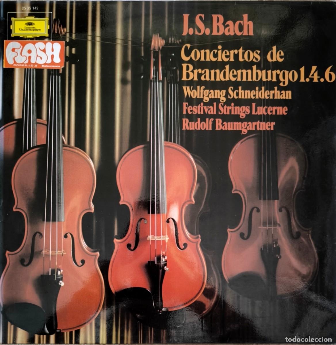 Discos de vinilo: J.S. Bach: Conciertos de Brandemburgo 1.4.6