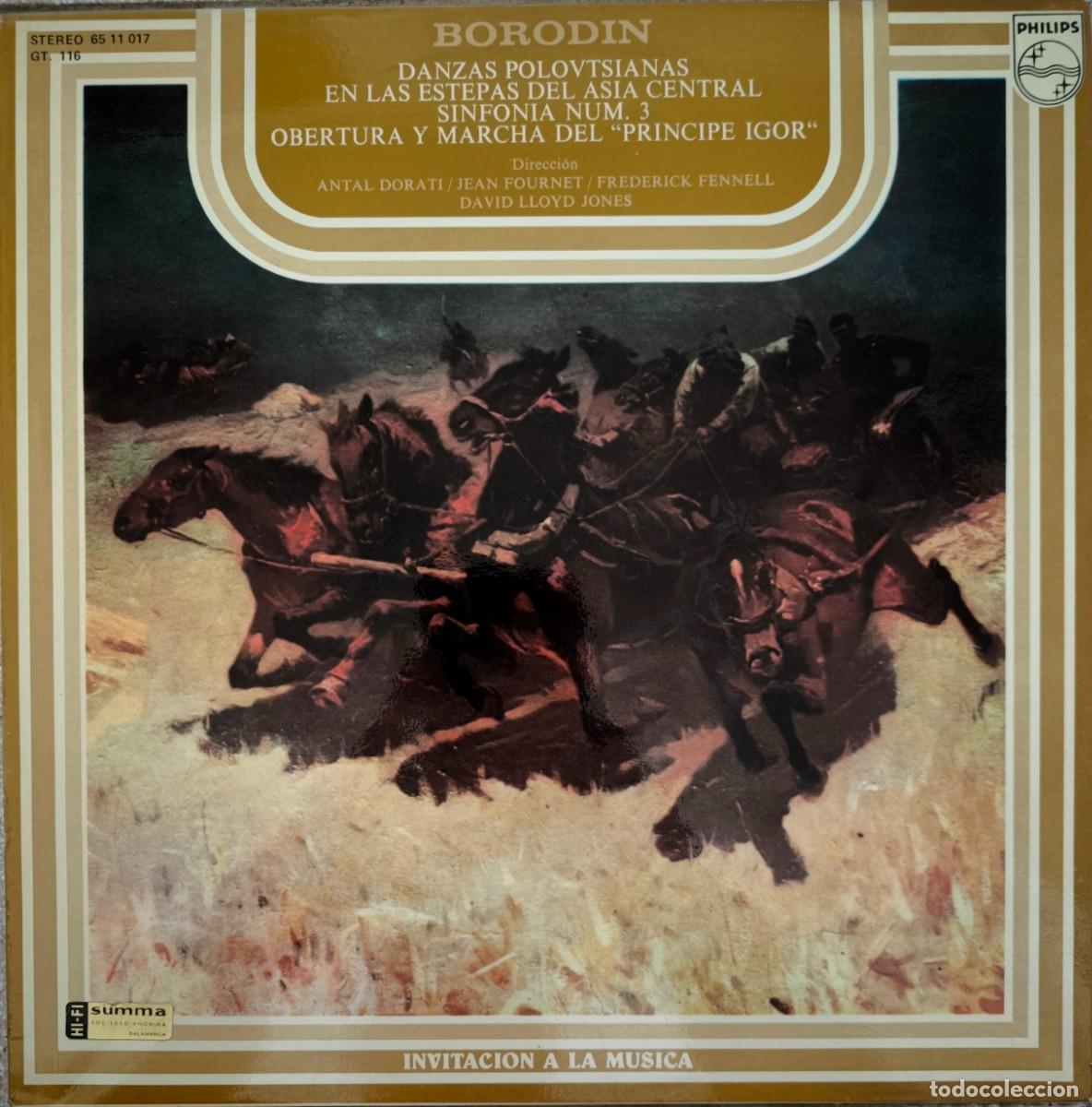 Discos de vinilo: Borodin: Danzas Polovtsianas / En las Estepas de Asia Central