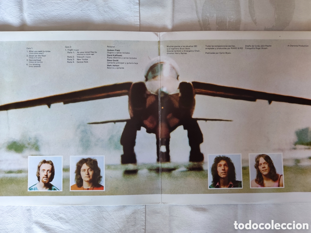 Discos de vinilo: RARE BIRD - AS YOUR MIND FLIES BY - Foto 3