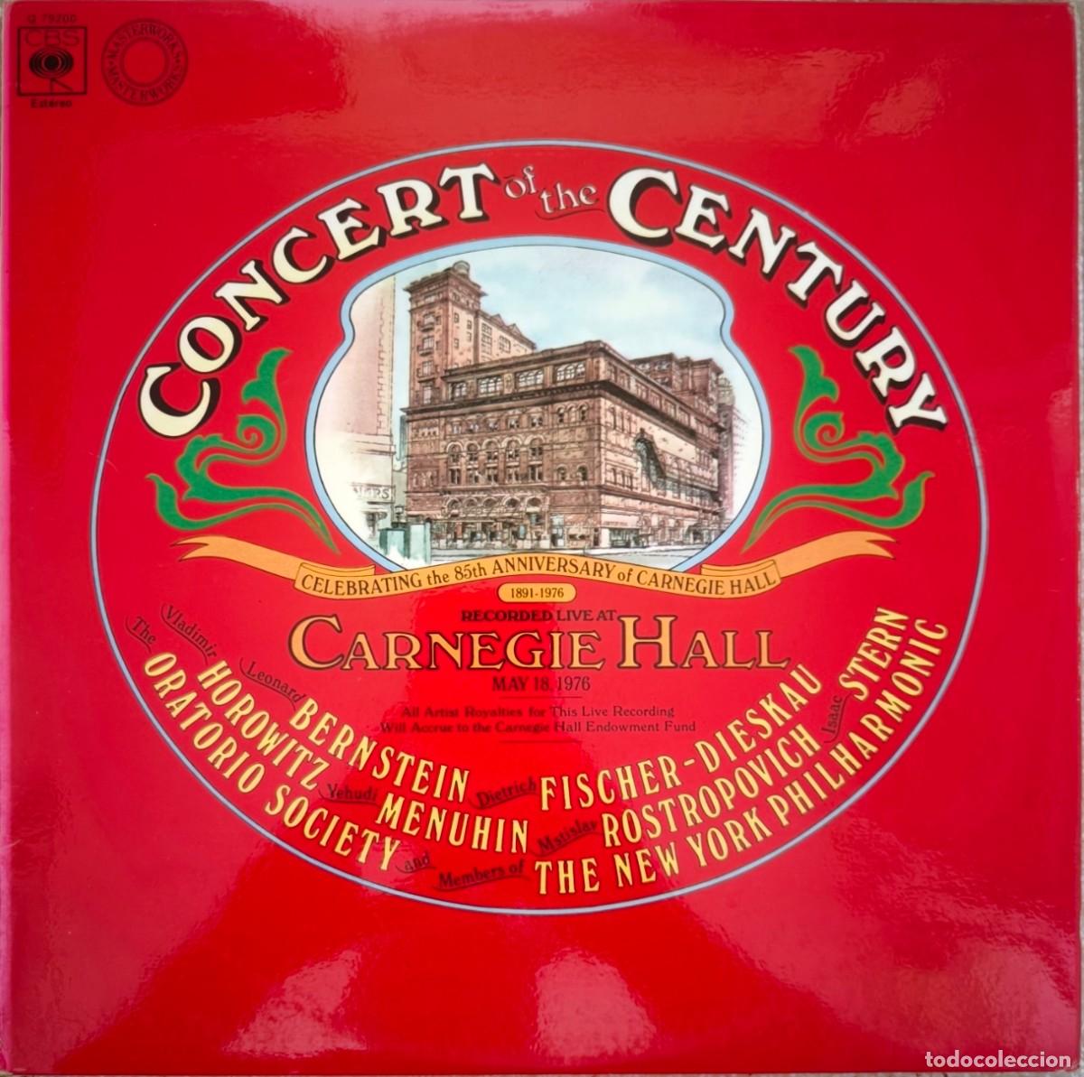 Discos de vinilo: Concert of the Century - Carnegie Hall (2xLP)