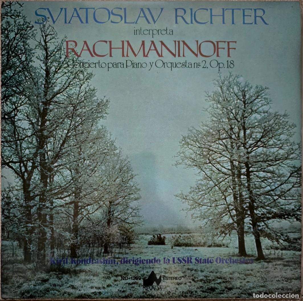 Discos de vinilo: Sviatoslav Richter Interpreta Rachmaninoff: Concierto para Piano y Orquesta No.2 Op.18