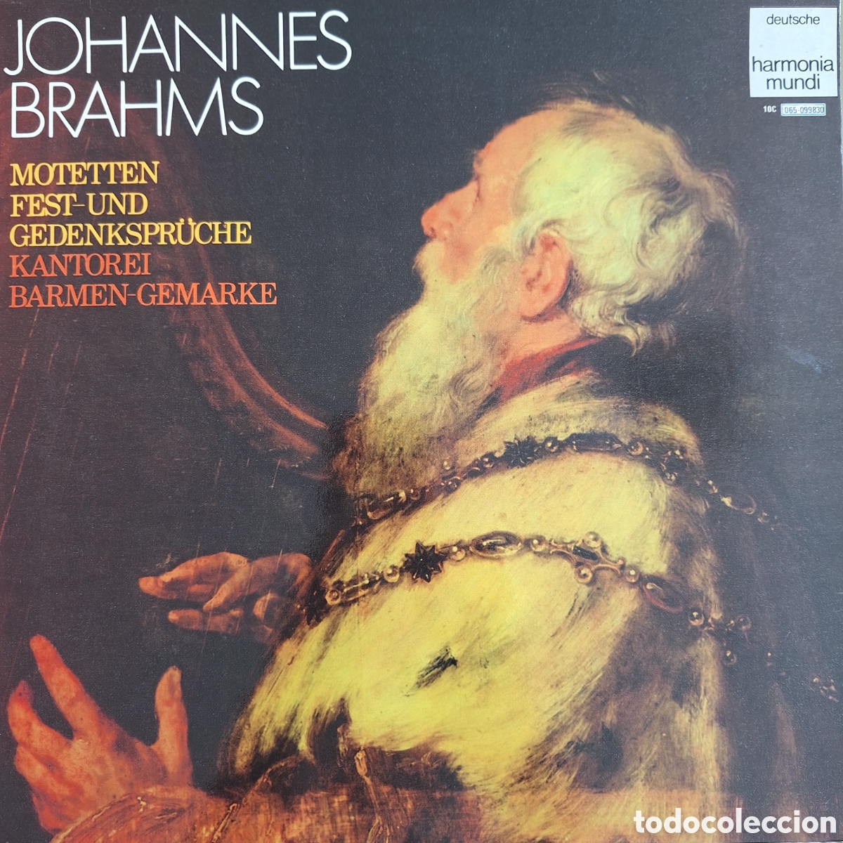 Discos de vinilo: Motetten. J. Brahms.