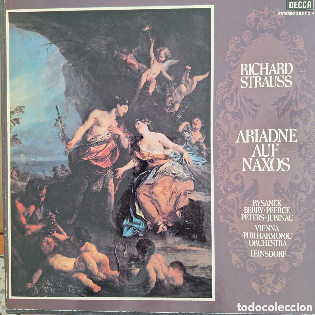Discos de vinilo: Caja Ariadne Auf Naxos. Strauss