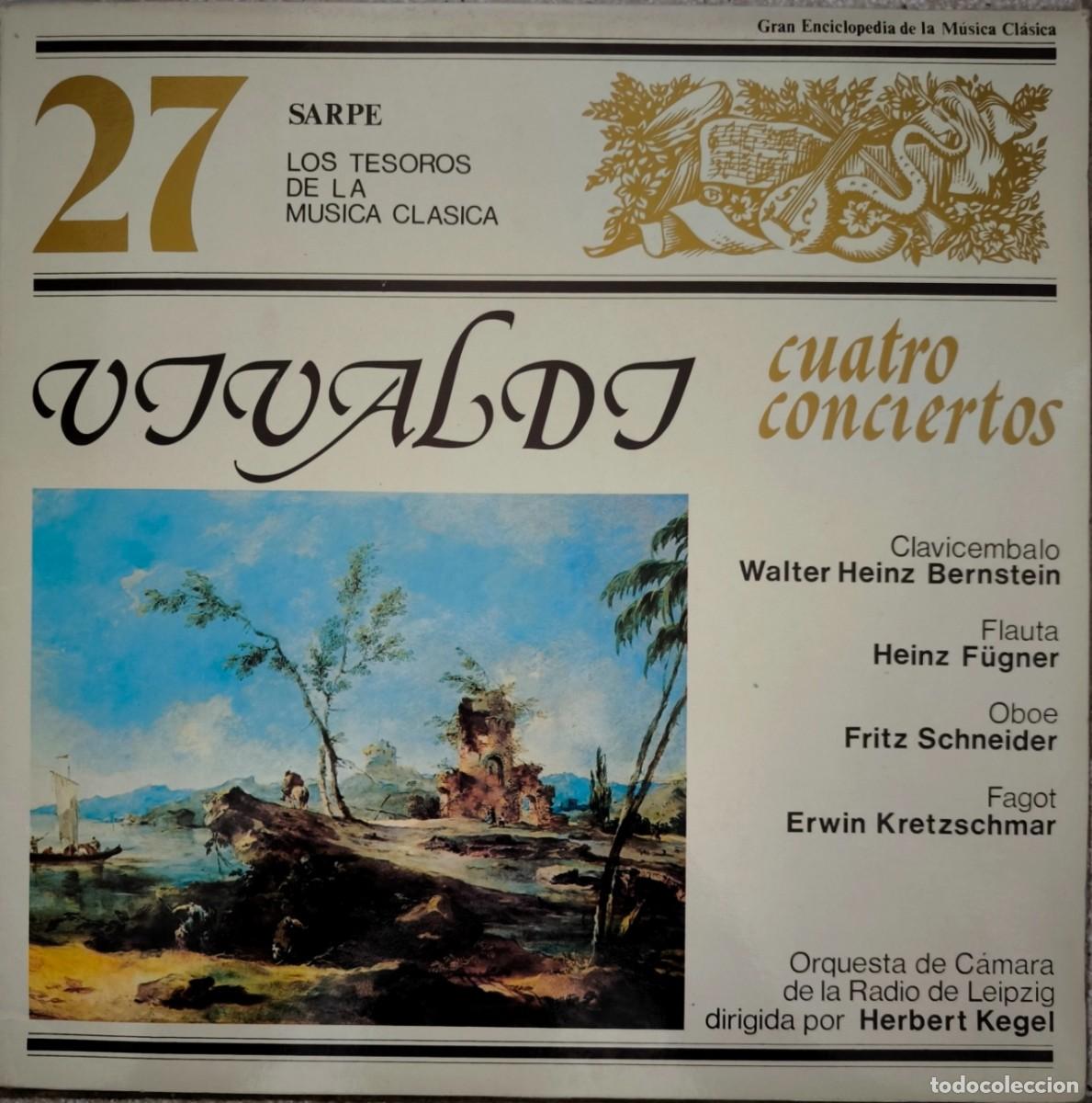Discos de vinilo: Vivaldi: Cuatro Conciertos