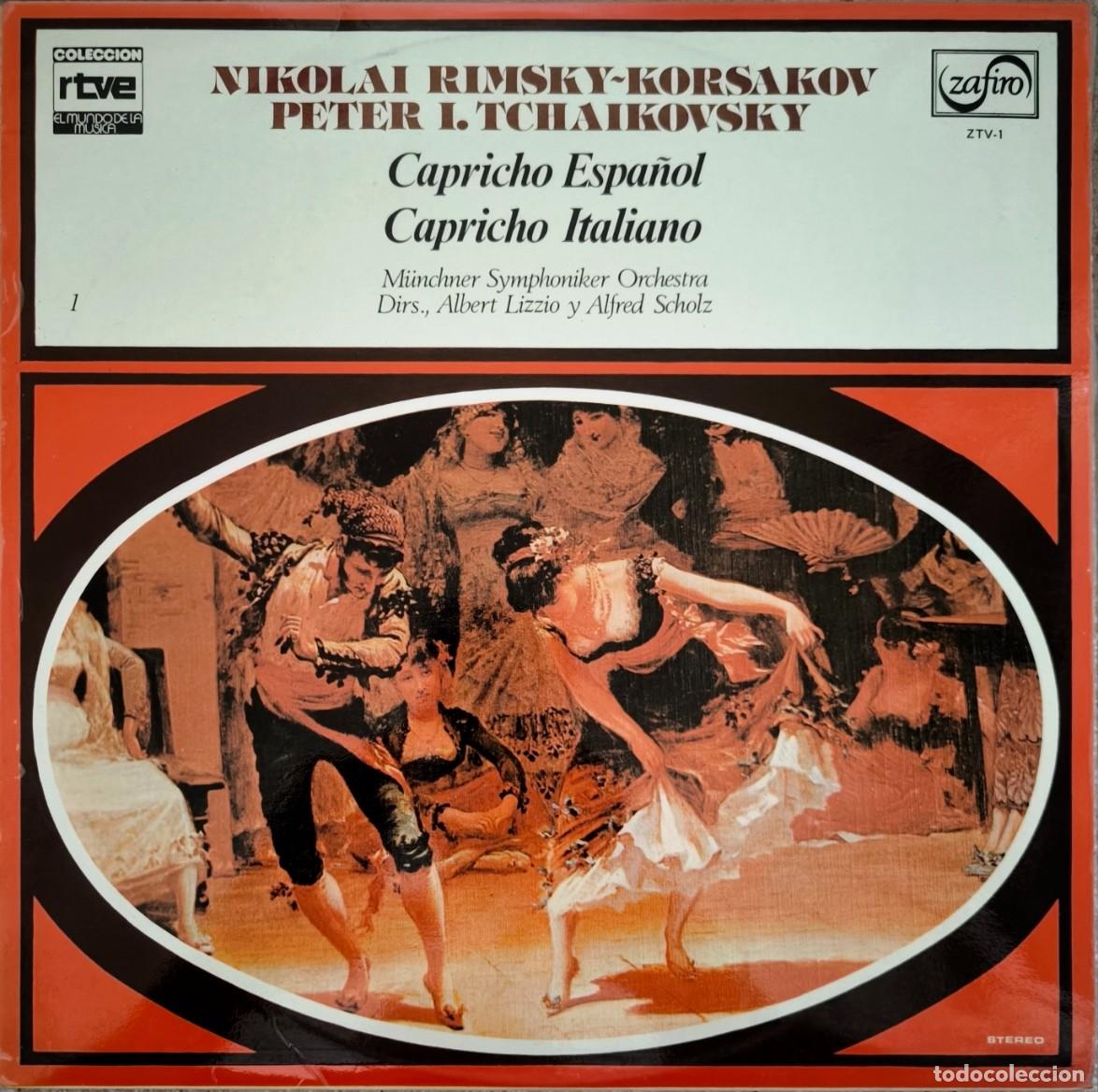 Discos de vinilo: Korsakov / Tchaikovsky: Capricho Espa&ntilde;ol / Capricho Italiano