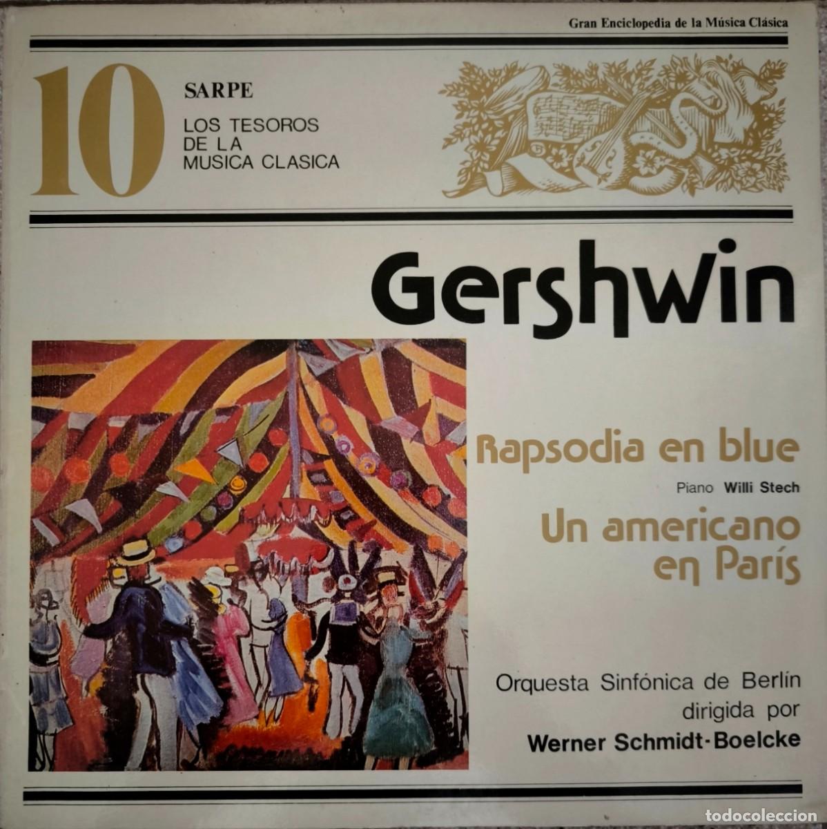 Discos de vinilo: Gershwin: Rapsodia en Blue / Un Americano en Paris