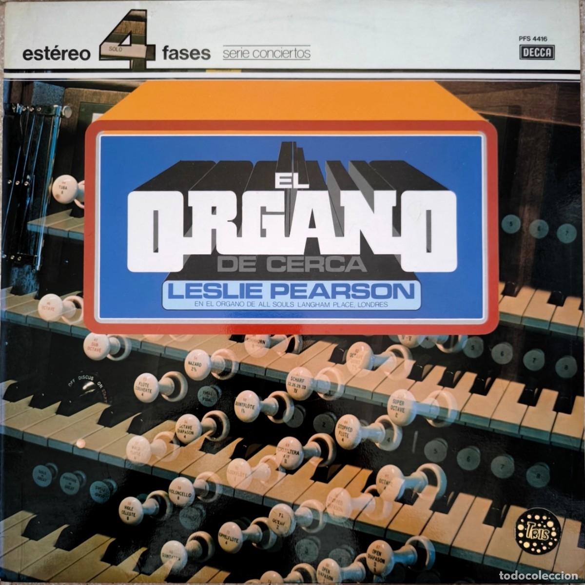 Discos de vinilo: El &Oacute;rgano de Cerca - Leslie Pearson