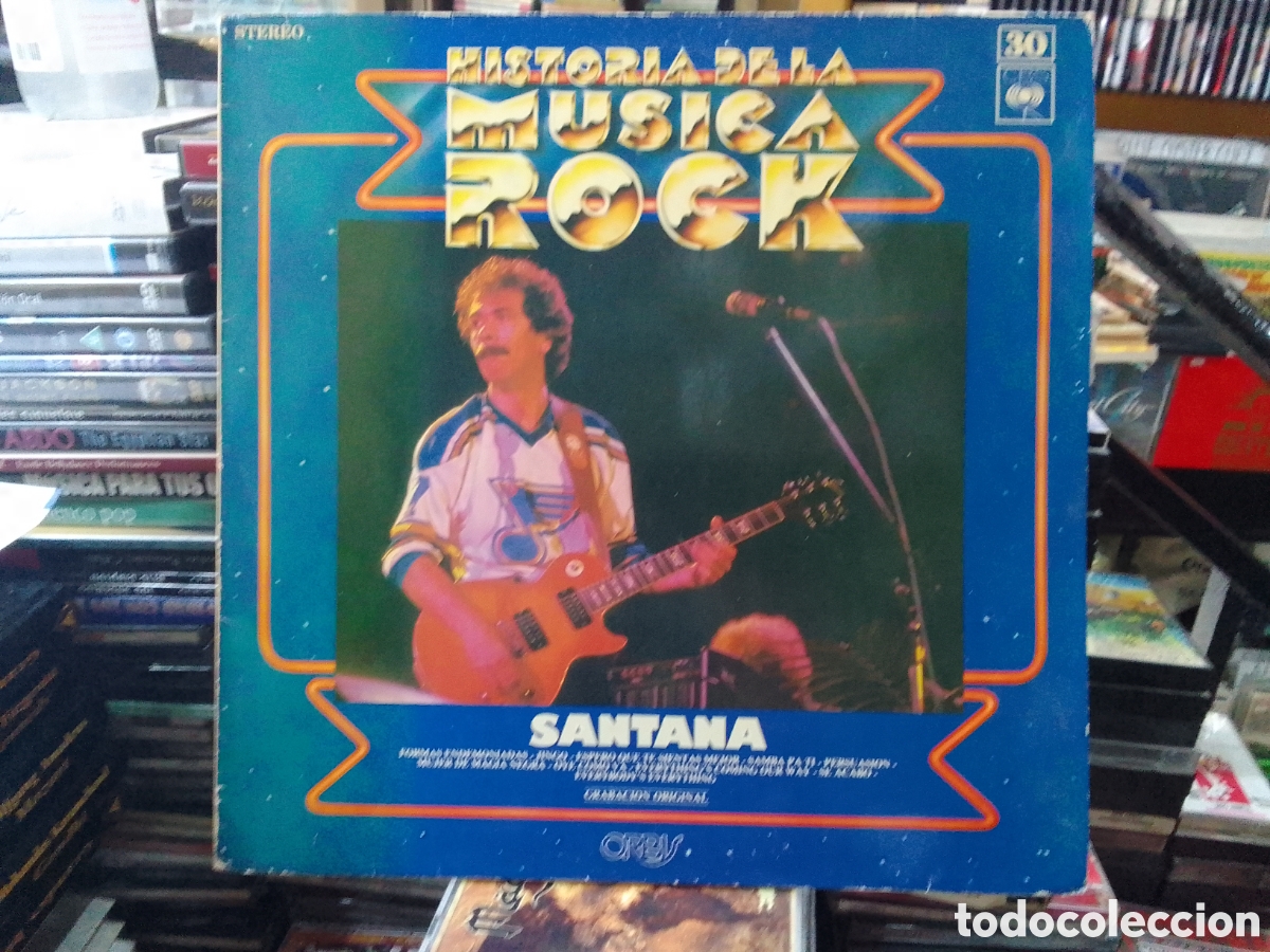 Discos de vinilo: Historia de la m&uacute;sica rock,Santana,n&uacute;m 30