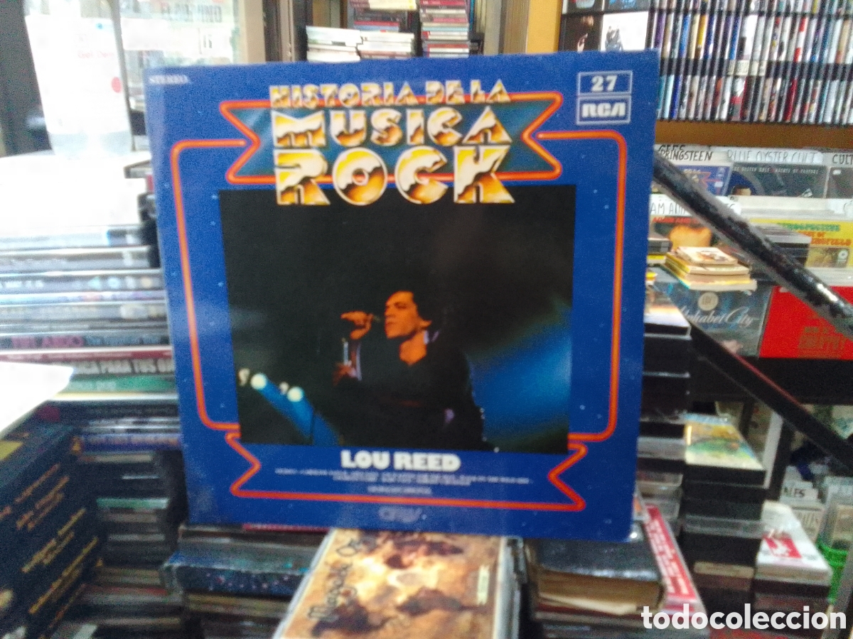 Discos de vinilo: Historia de la m&uacute;sica rock,n&uacute;m 27,lou reed