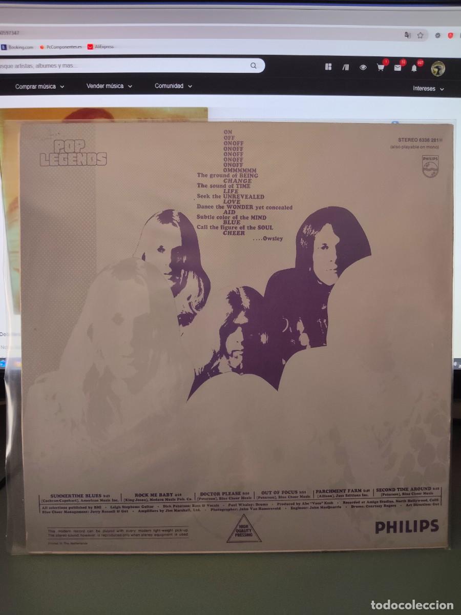 Discos de vinilo: Blue Cherry. Vincebus Eruptum - Foto 2