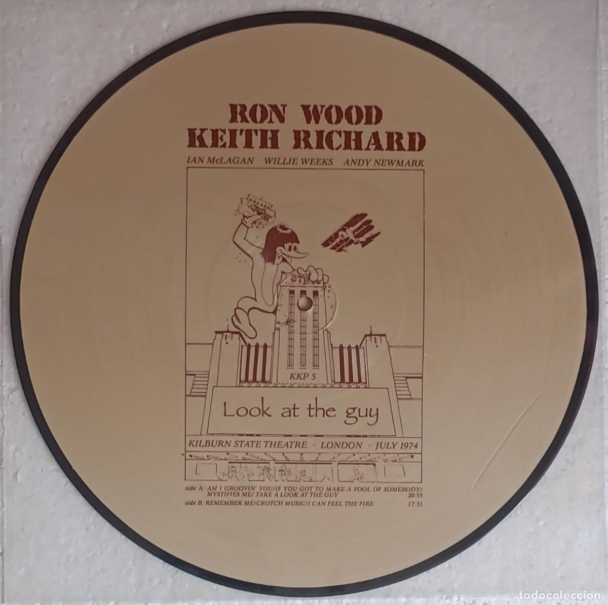 Discos de vinilo: Ron Woody & Keith Richard. Look at the Guy