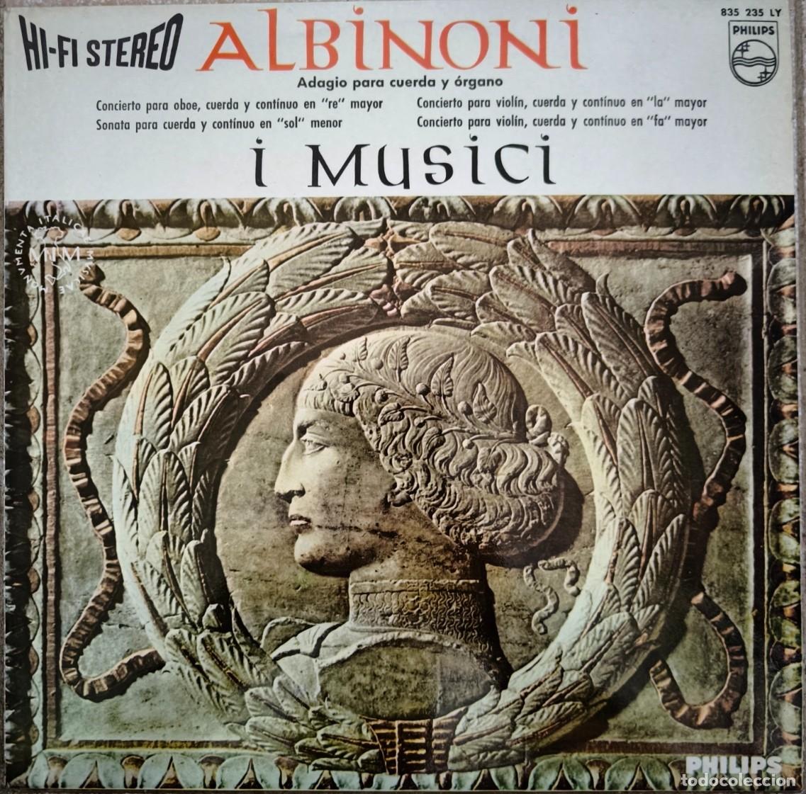 Discos de vinilo: Albinoni: Adagio para Cuerda y &Oacute;rgano
