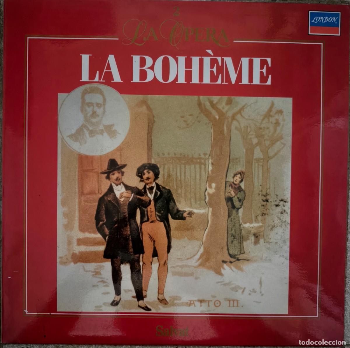 Discos de vinilo: La &Oacute;pera 2: La Boh&egrave;me - Puccini