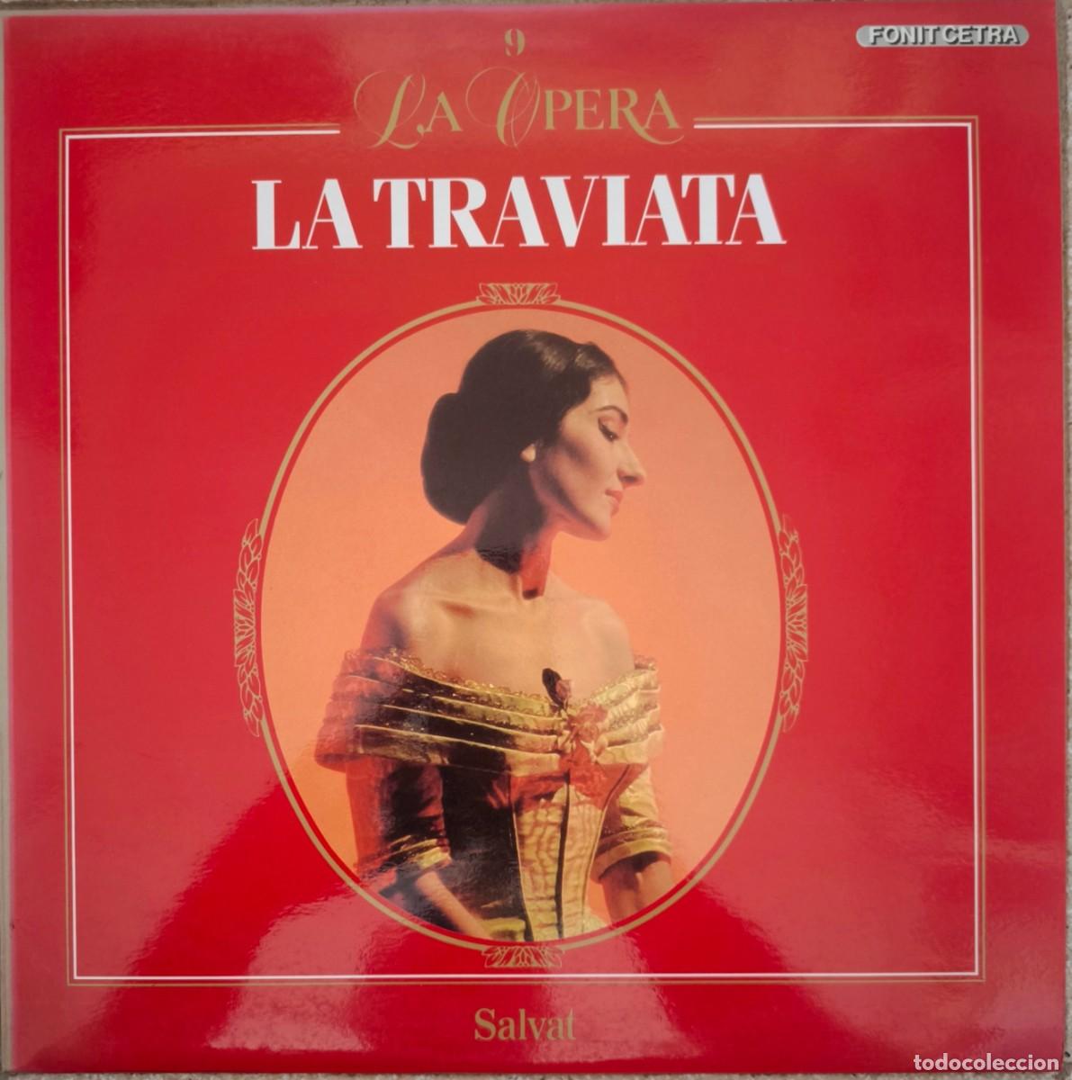 Discos de vinilo: La &Oacute;pera 9: La Traviata - Verdi