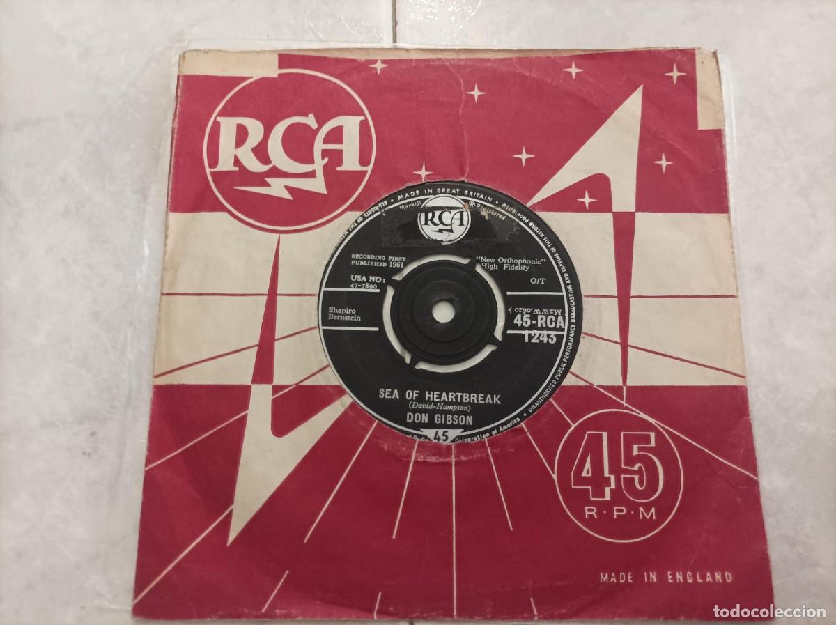 Discos de vinilo: Single original de Don Gibson