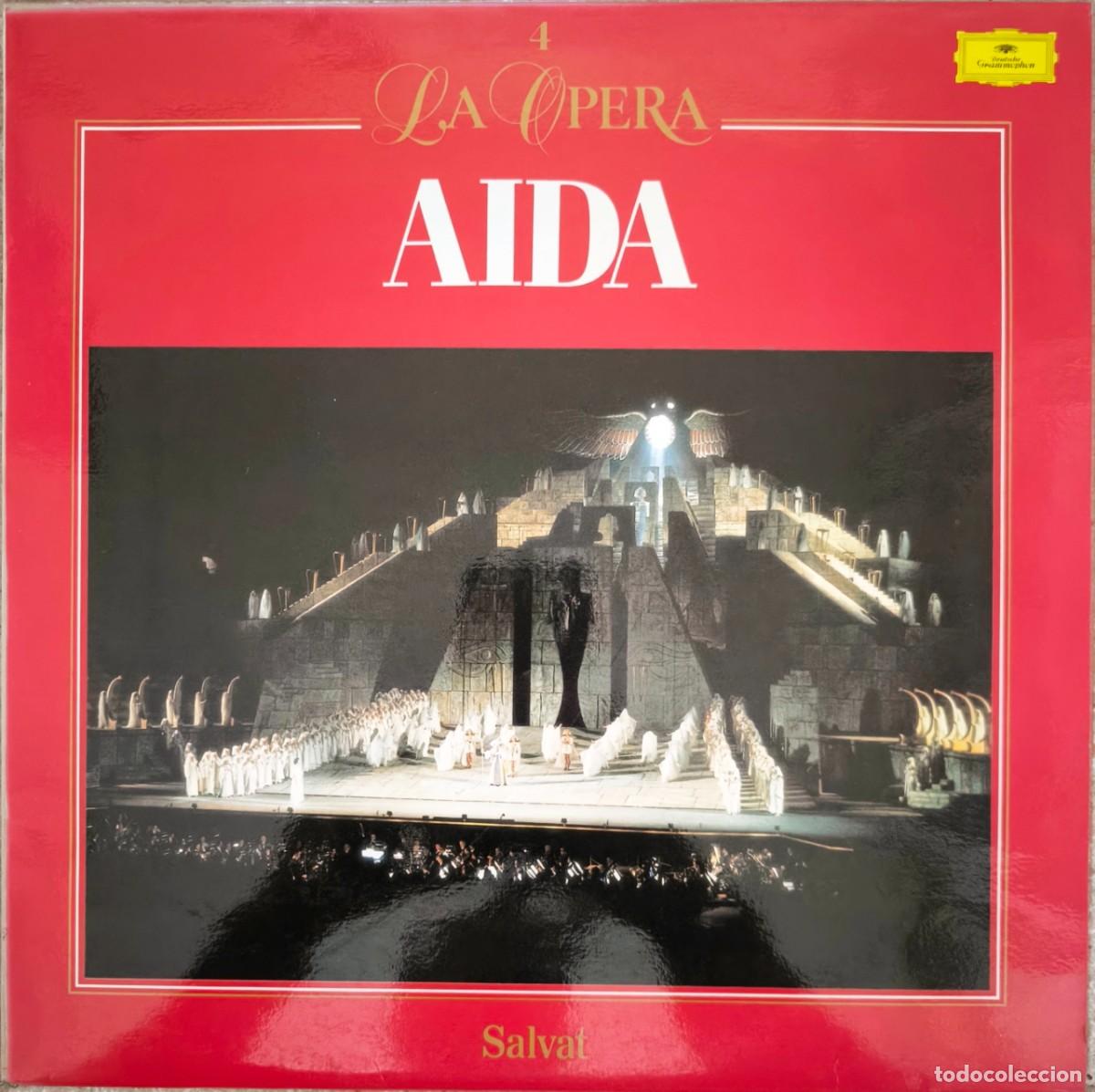Discos de vinilo: La &Oacute;pera 4: Aida - Verdi