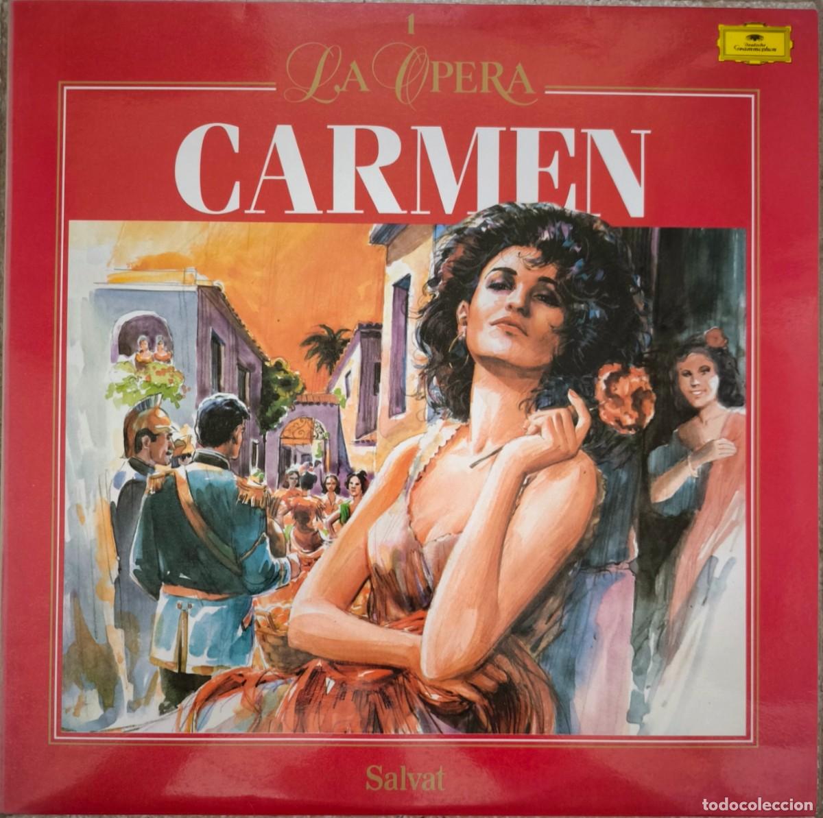 Discos de vinilo: La &Oacute;pera 1: Carmen - Bizet