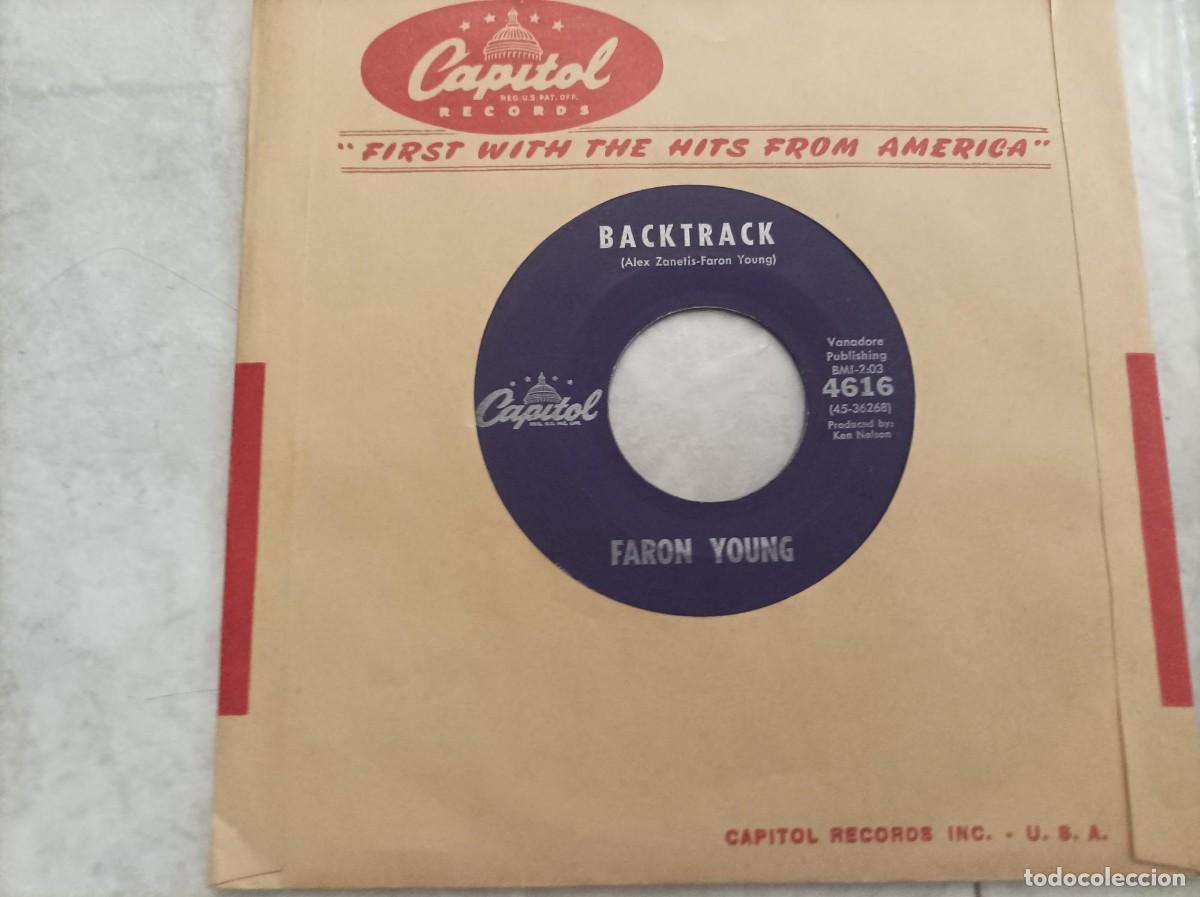 Discos de vinilo: Faron Young single original USA