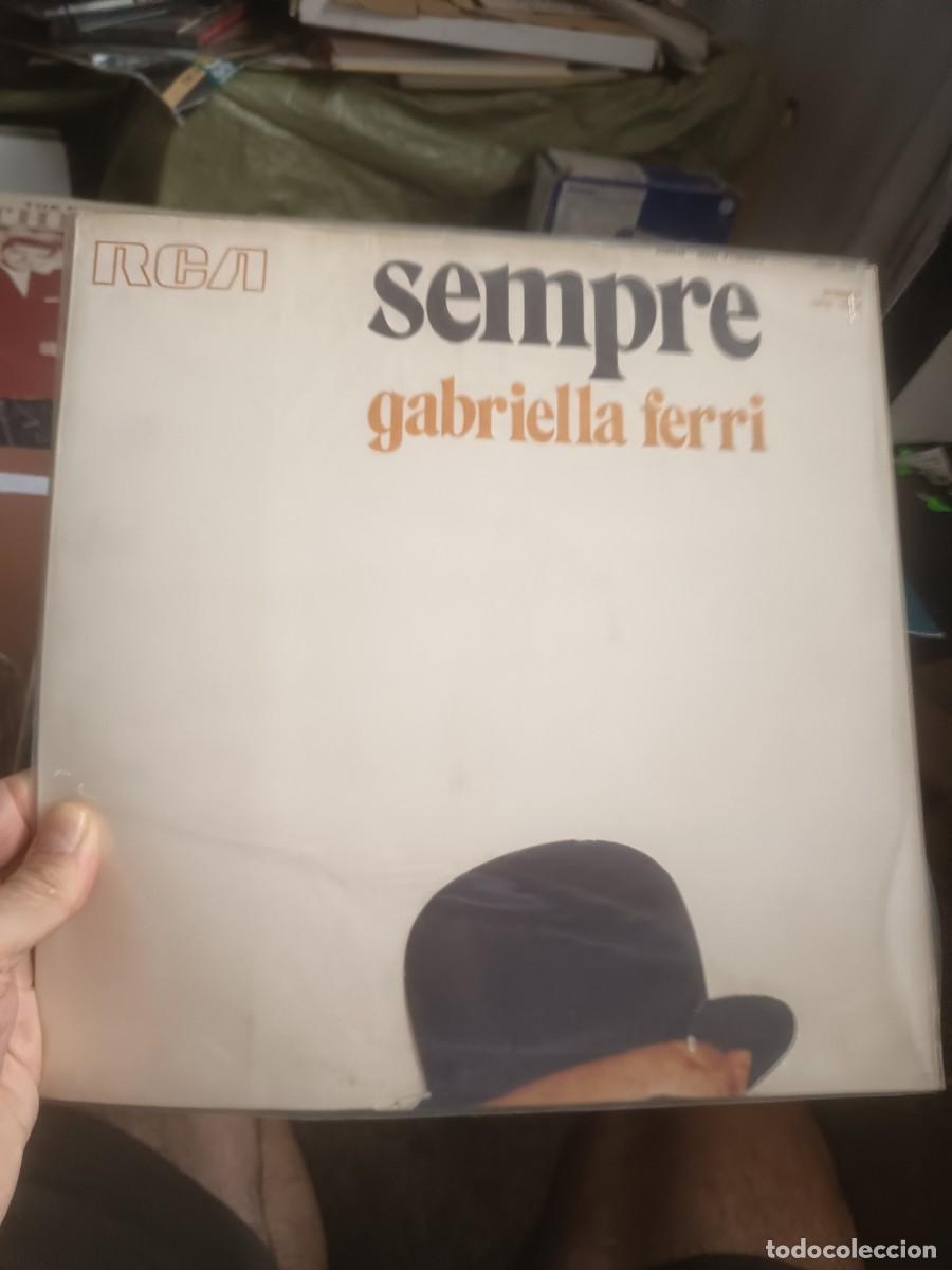 Discos de vinilo: LP , SEMPRE ,( GABRIELLA FERRI)
