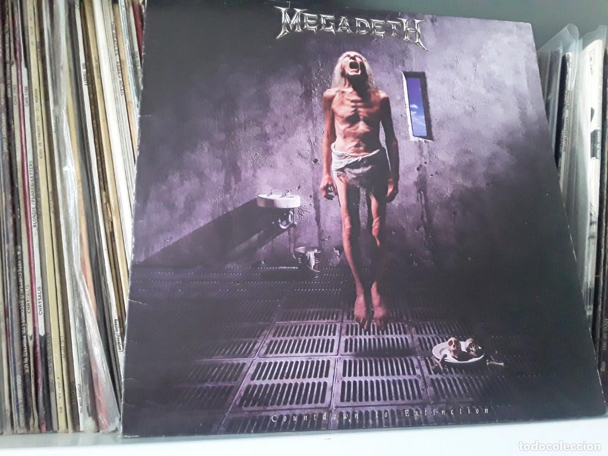 Discos de vinilo: Megadeth - Countdown To Extinction (LP, Album) edic. spain 1992
