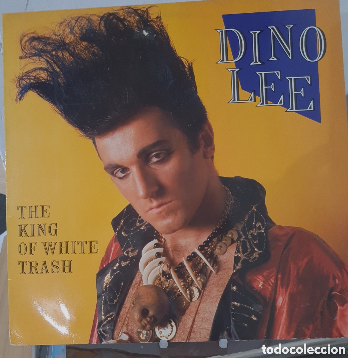 Discos de vinilo: DINO LEE * THE KING OF WHITE TRASH