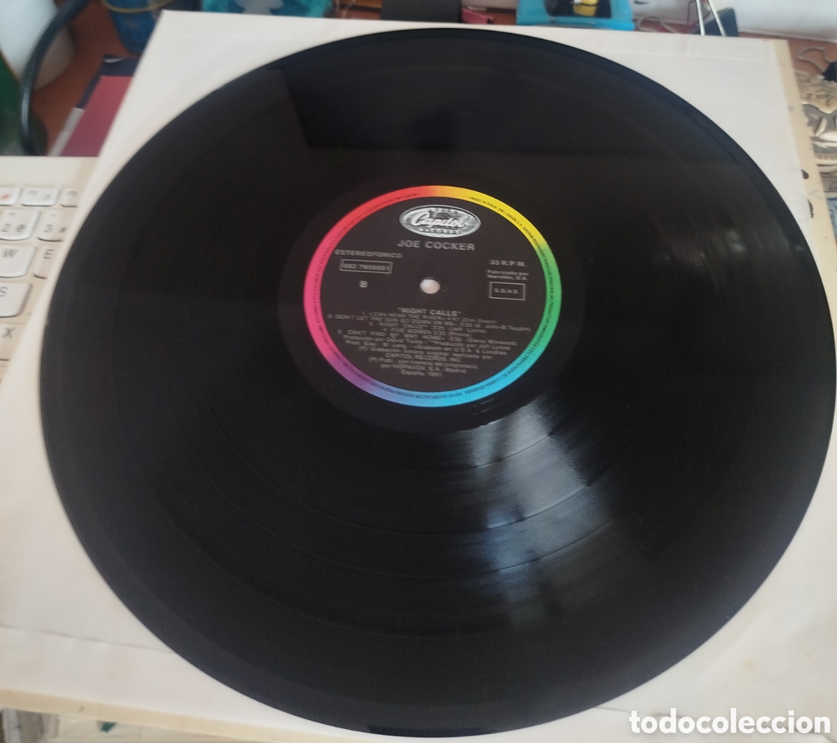 Discos de vinilo: Joe Cocker &ndash; Night Calls - Foto 2