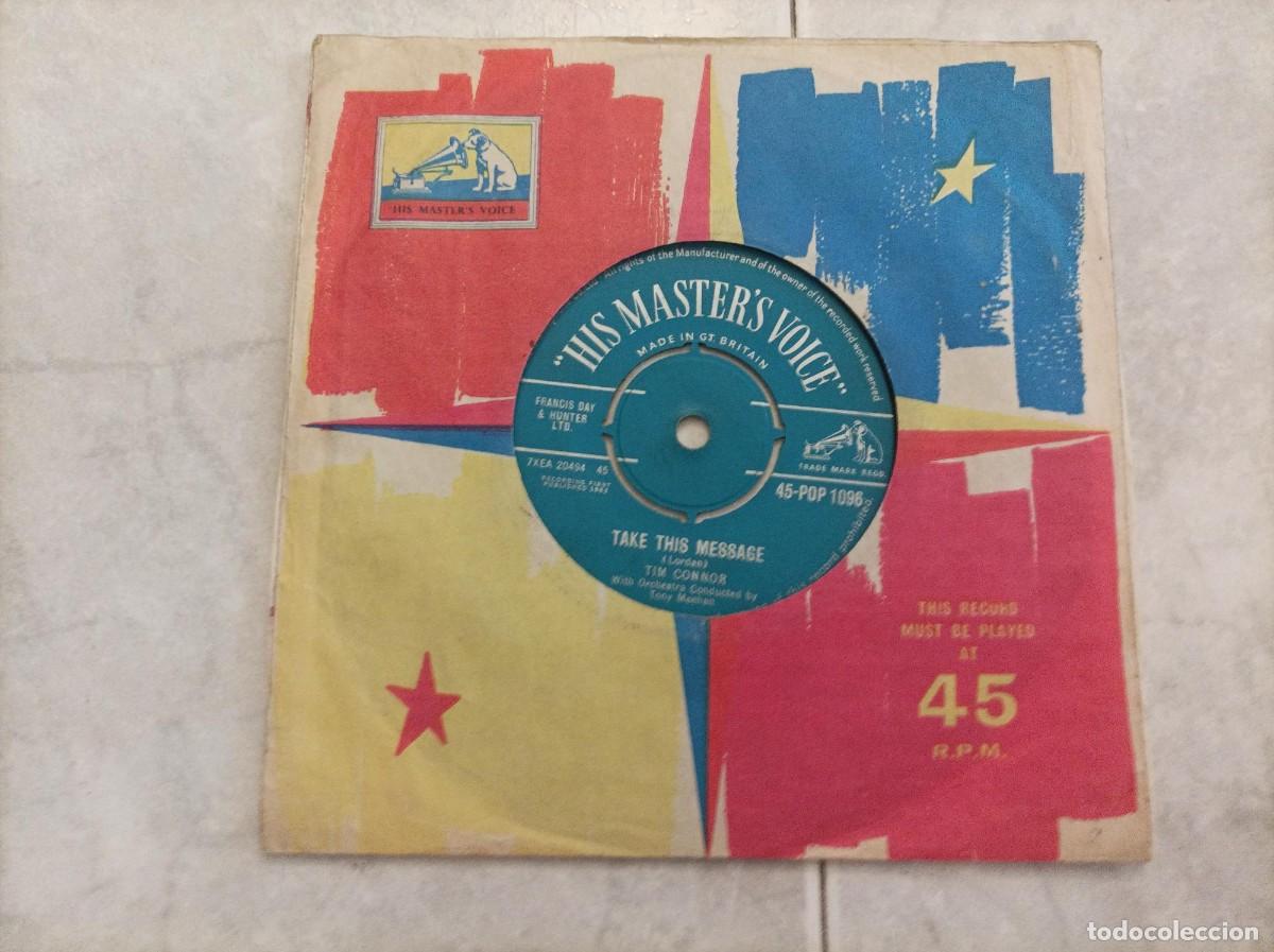 Discos de vinilo: Tim Connor single original UK-muy dificil-