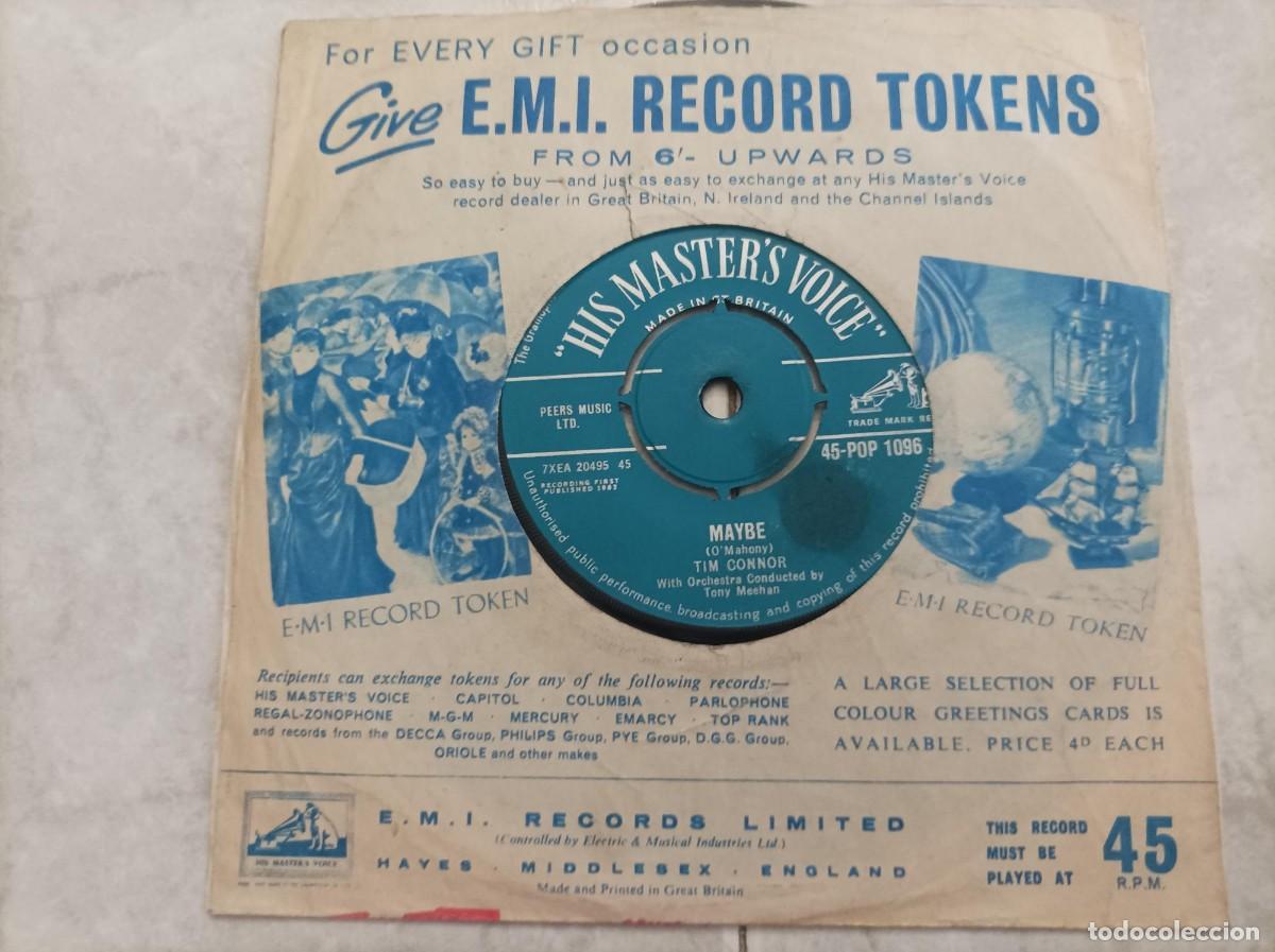 Discos de vinilo: Tim Connor single original UK-muy dificil- - Foto 2