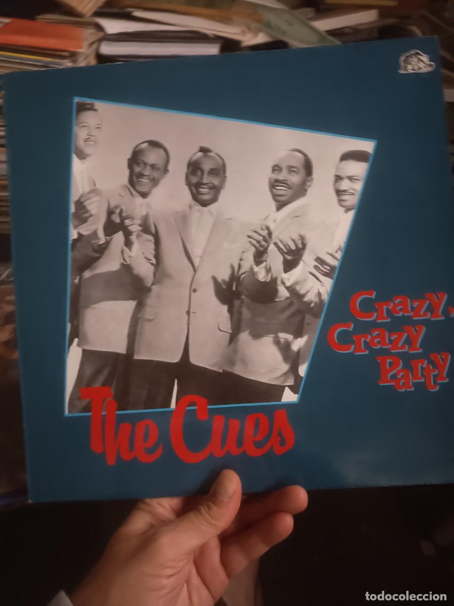 Discos de vinilo: LP, THE CUES,( CRAZY CRAZY PARTY)